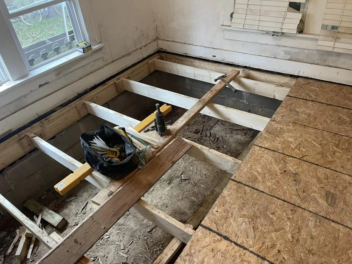 Image illustrating Structural Repair on residential repair by Crawlspace Fixers