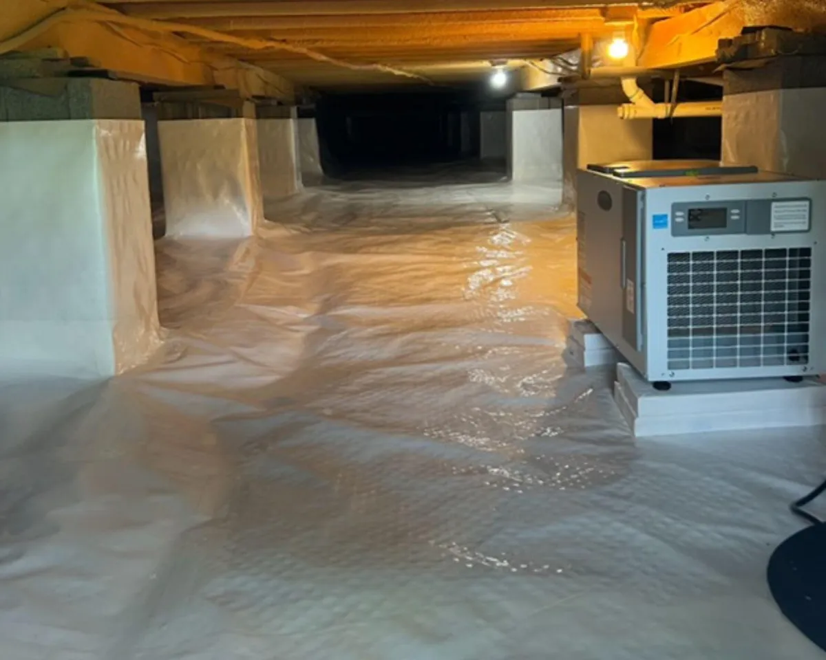 Encapsulation performed by Crawlspace Fixers