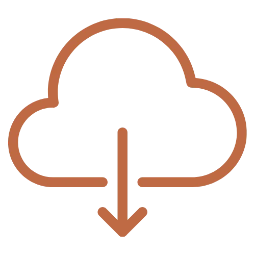 Icon representing digital or printed format
