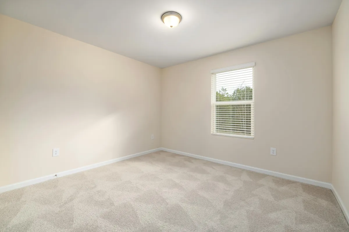 Bedroom painted