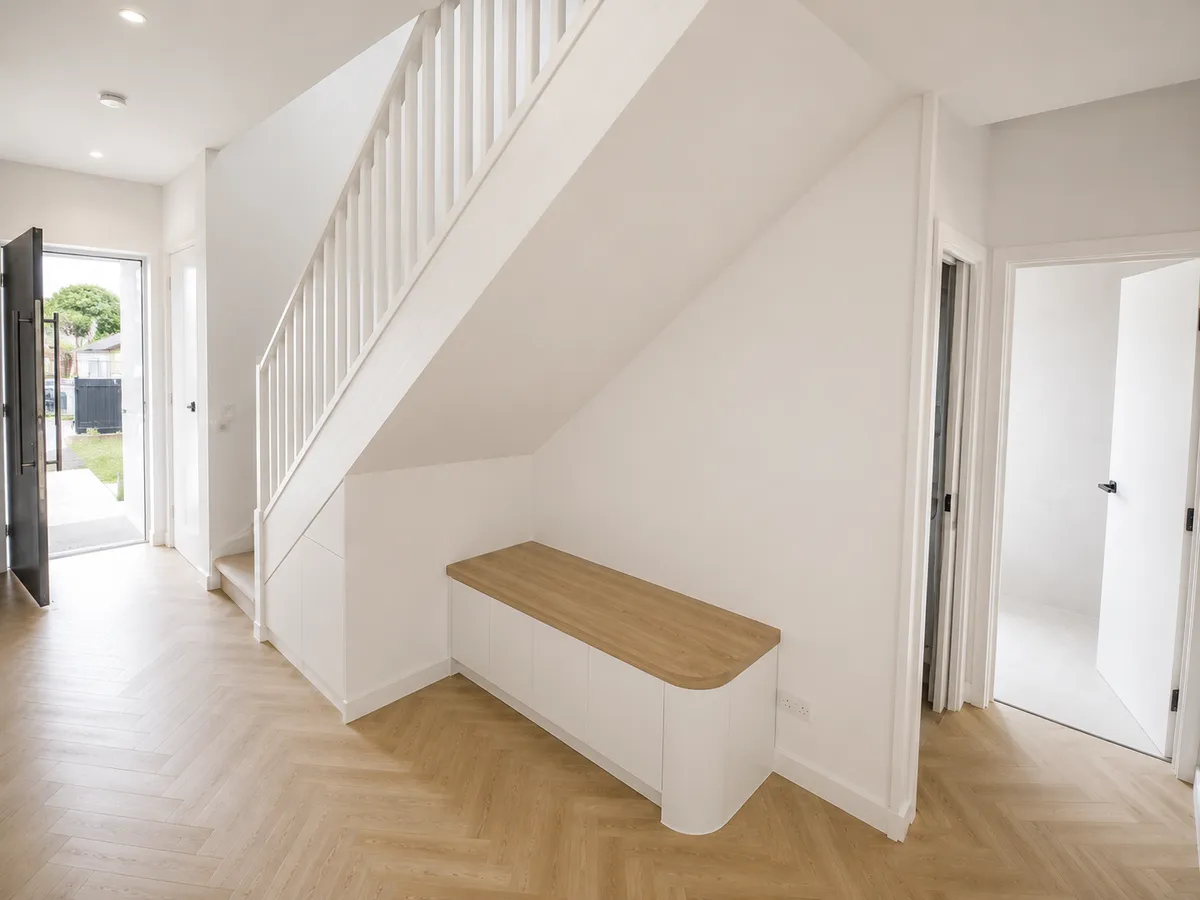 interior painting - stairwell and entrance
