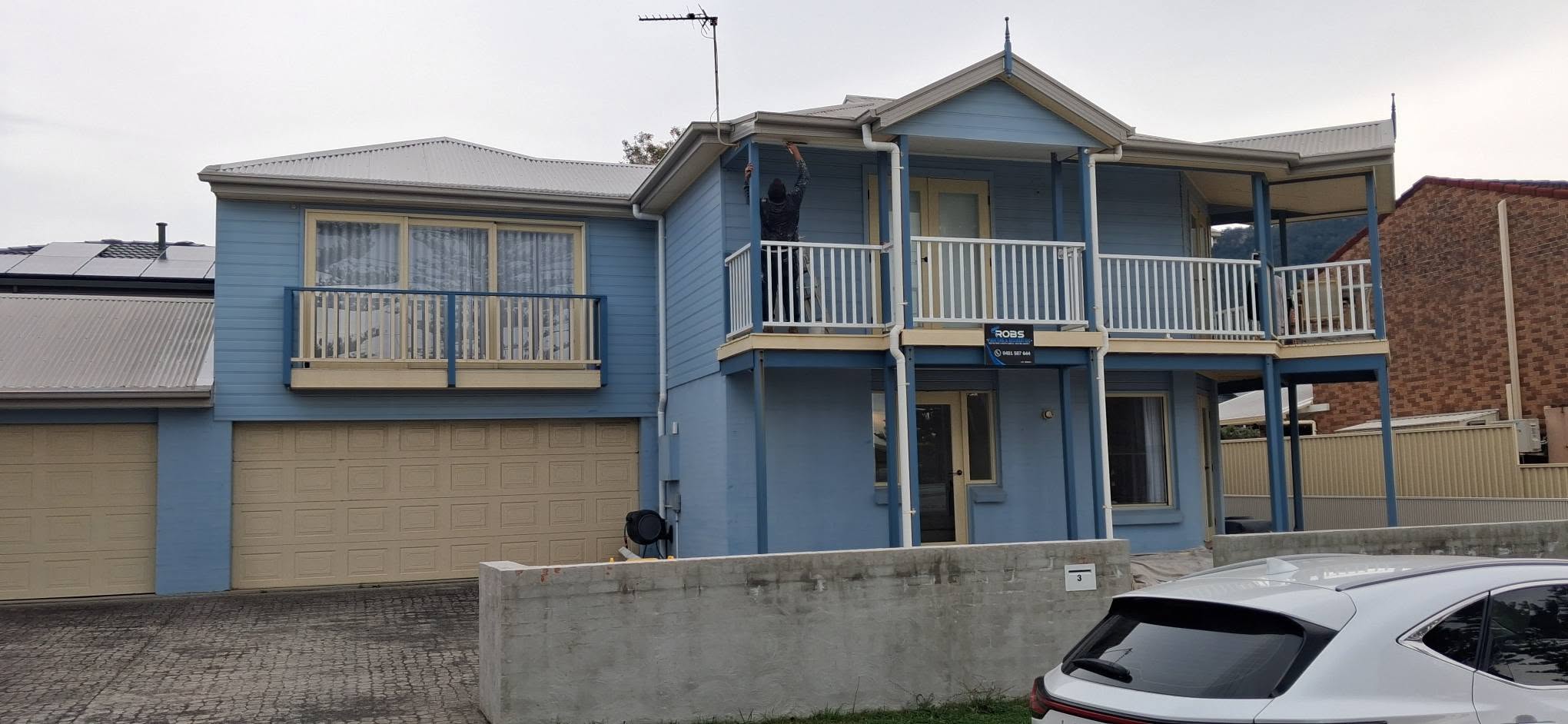 strata painting in Wollongong