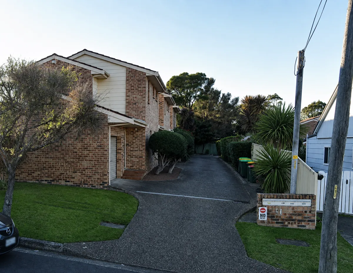 exterior strata townhouses