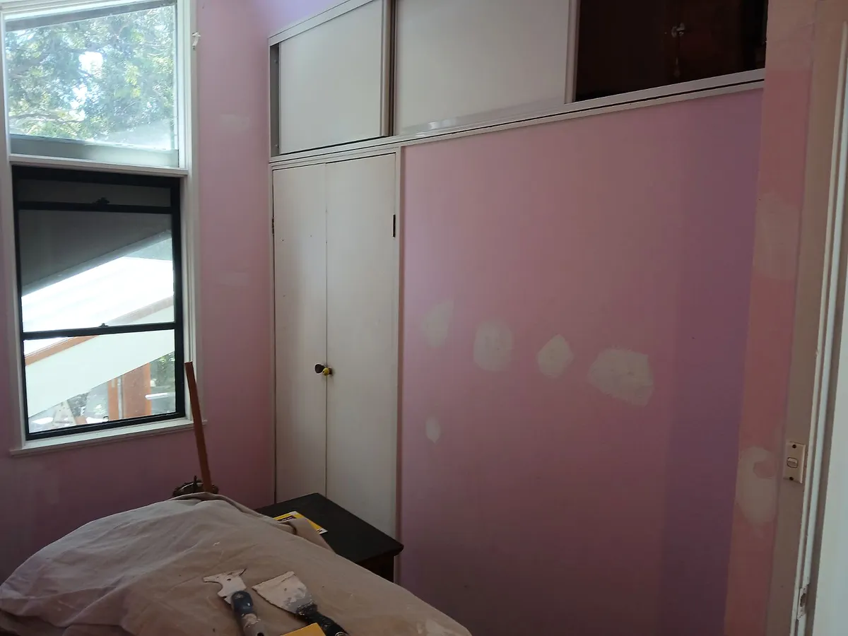 Wall preparation for a professional painting finish