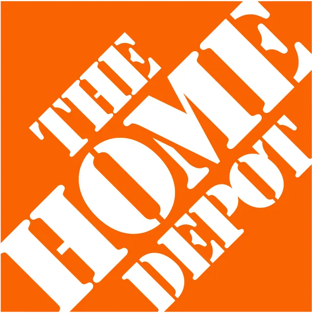 Logo of our partners company called The Home Depot