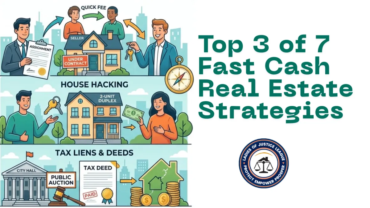 Topo 3 of 7 Fast Cash Real Estate Strategies