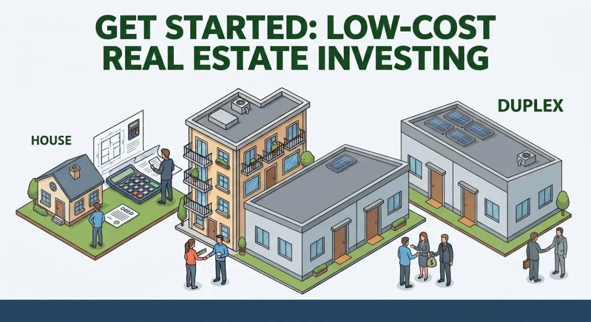 Get started: Low Cost Real Estate Investing