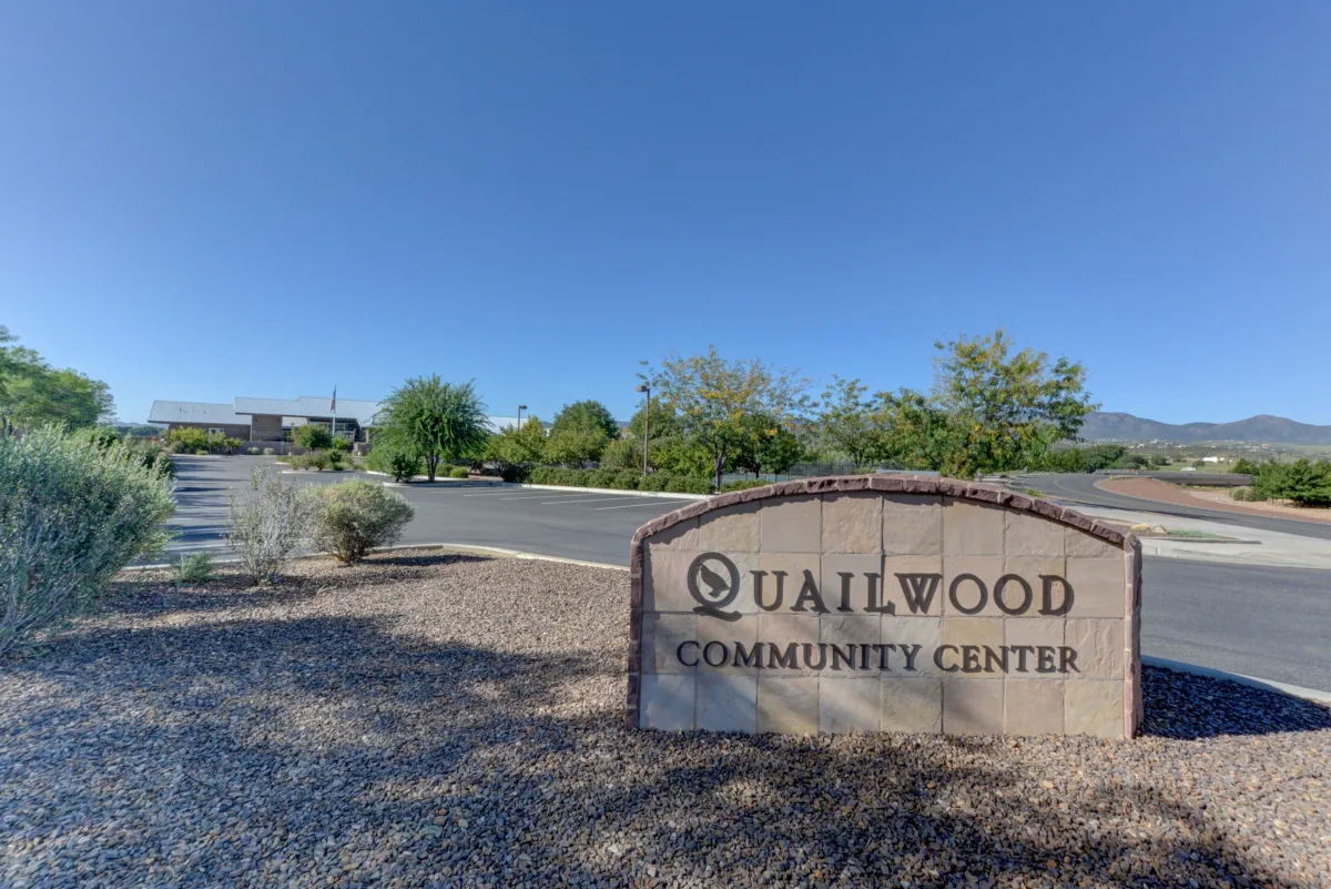 Quailwood Community Center Signage