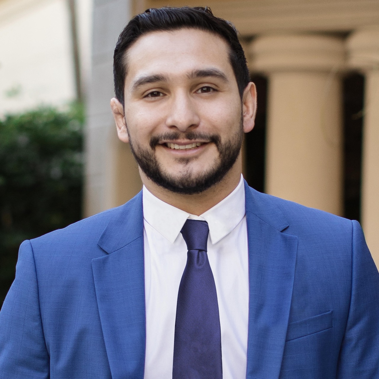 Portrait of real estate agent