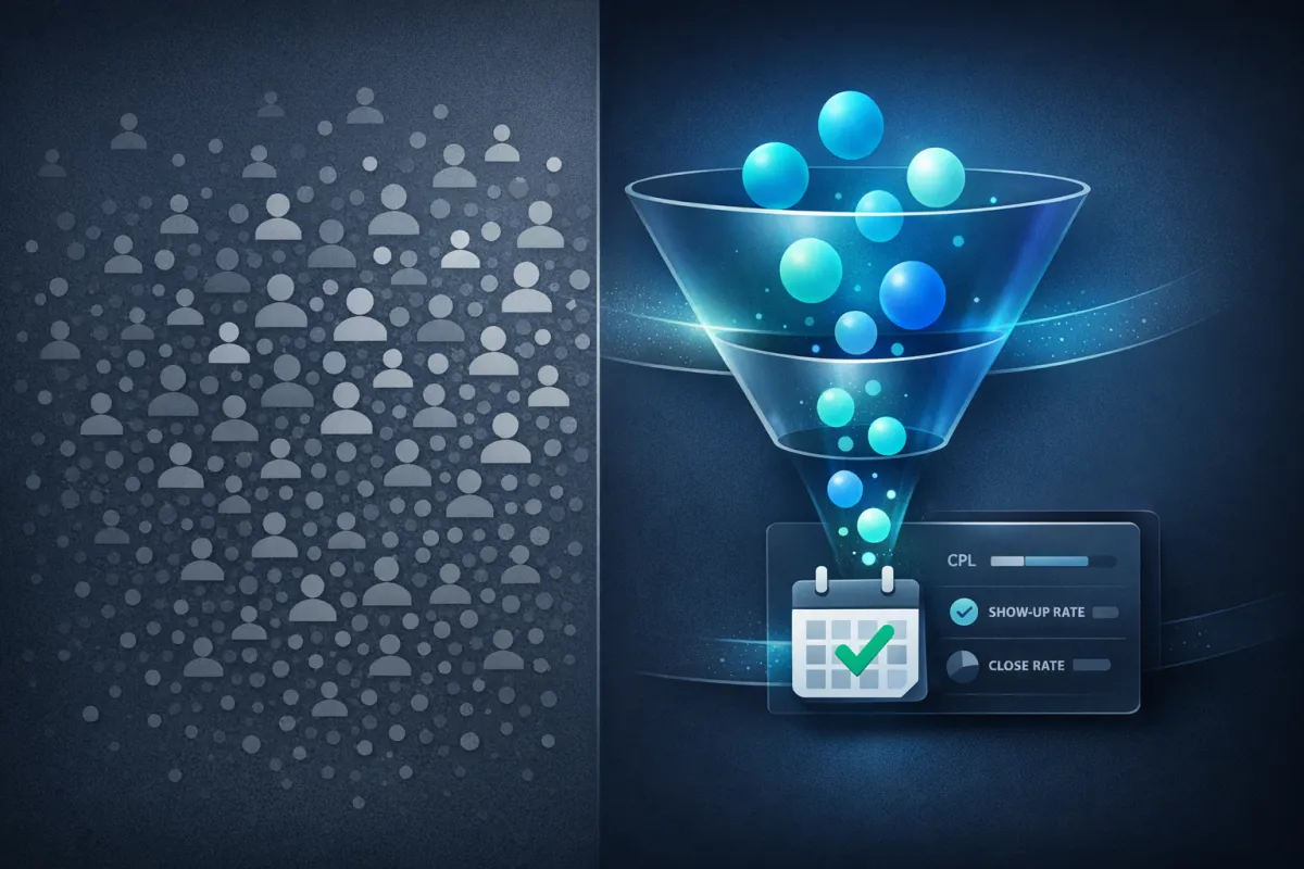 Meta Ads for Lead Gen: How to Get Better Leads (Not Just Cheaper Leads)