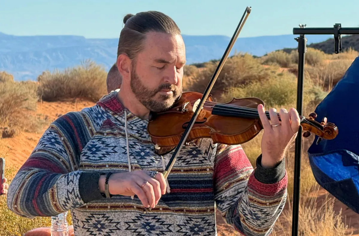 woman writing calligraphy