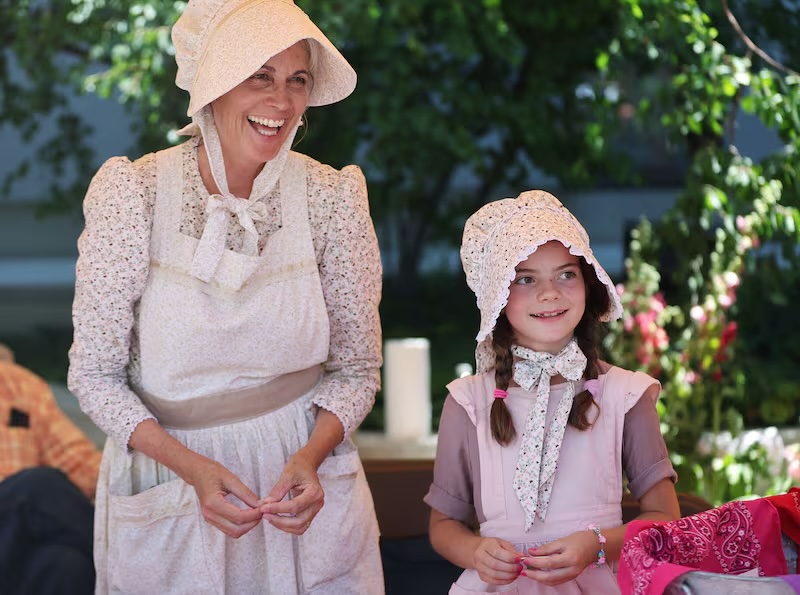 woman writing calligraphy