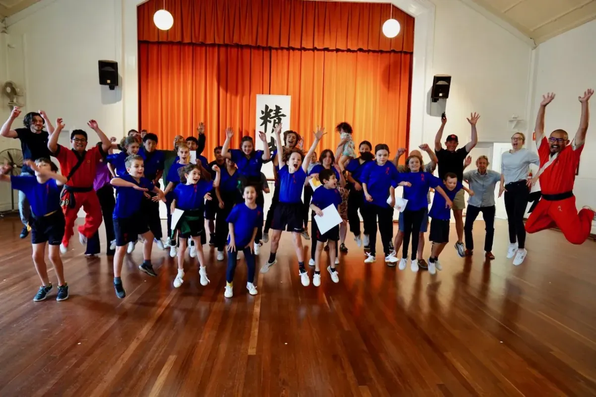 Ging Mo Academy Children graduates from martial arts Play Fu class