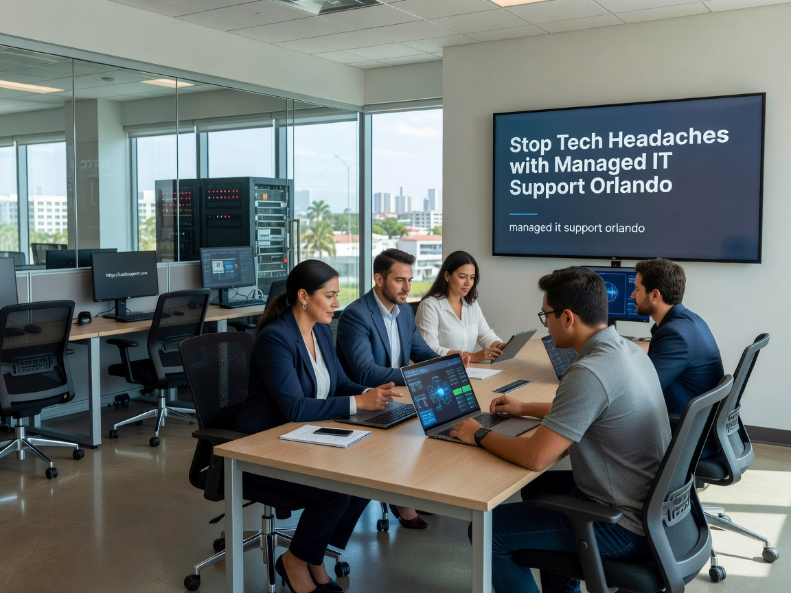 Stop Tech Headaches with Managed IT Support Orlando