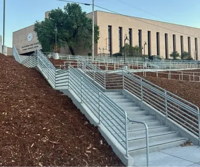 Steel ladders and access platforms