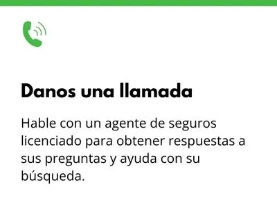 Llama hoy para una cotizacion para un seguro de salud, dental, o vida