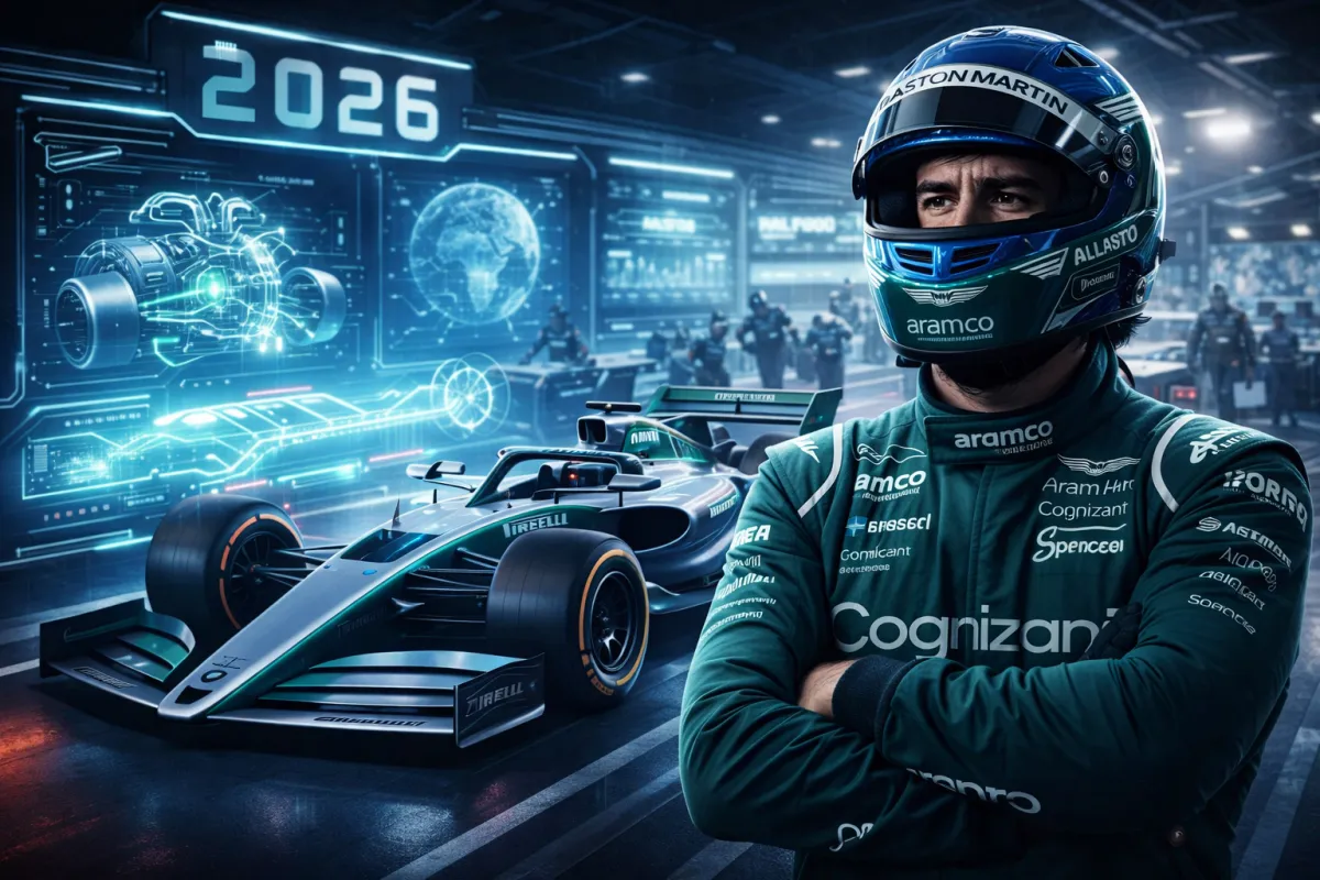 Fernando Alonso ante el mayor reto de su carrera con la Fórmula 1 2026
