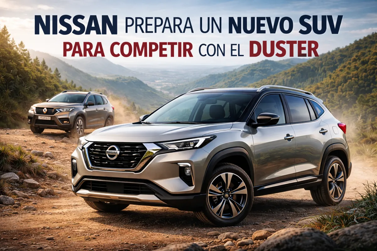 Nissan prepara SUV económico para competir contra el Duster en Latinoamérica