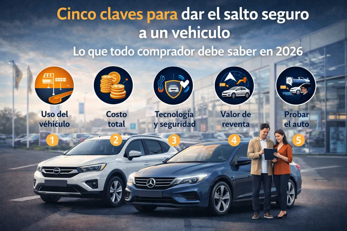 5 claves para comprar un vehículo de forma segura en 2026
