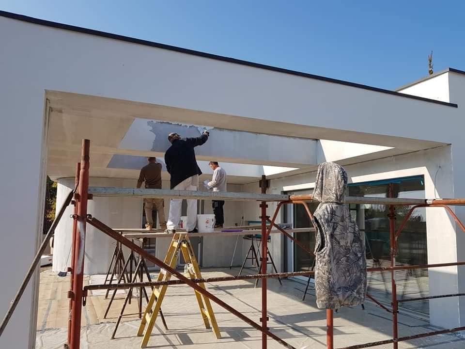 Bővített családi ház terasszal