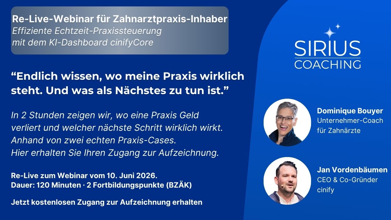 Live-Webinar-Visual Echtzeit Praxissteuerung