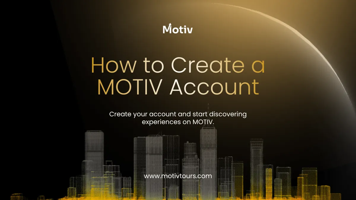 How to Create a MOTIV Account