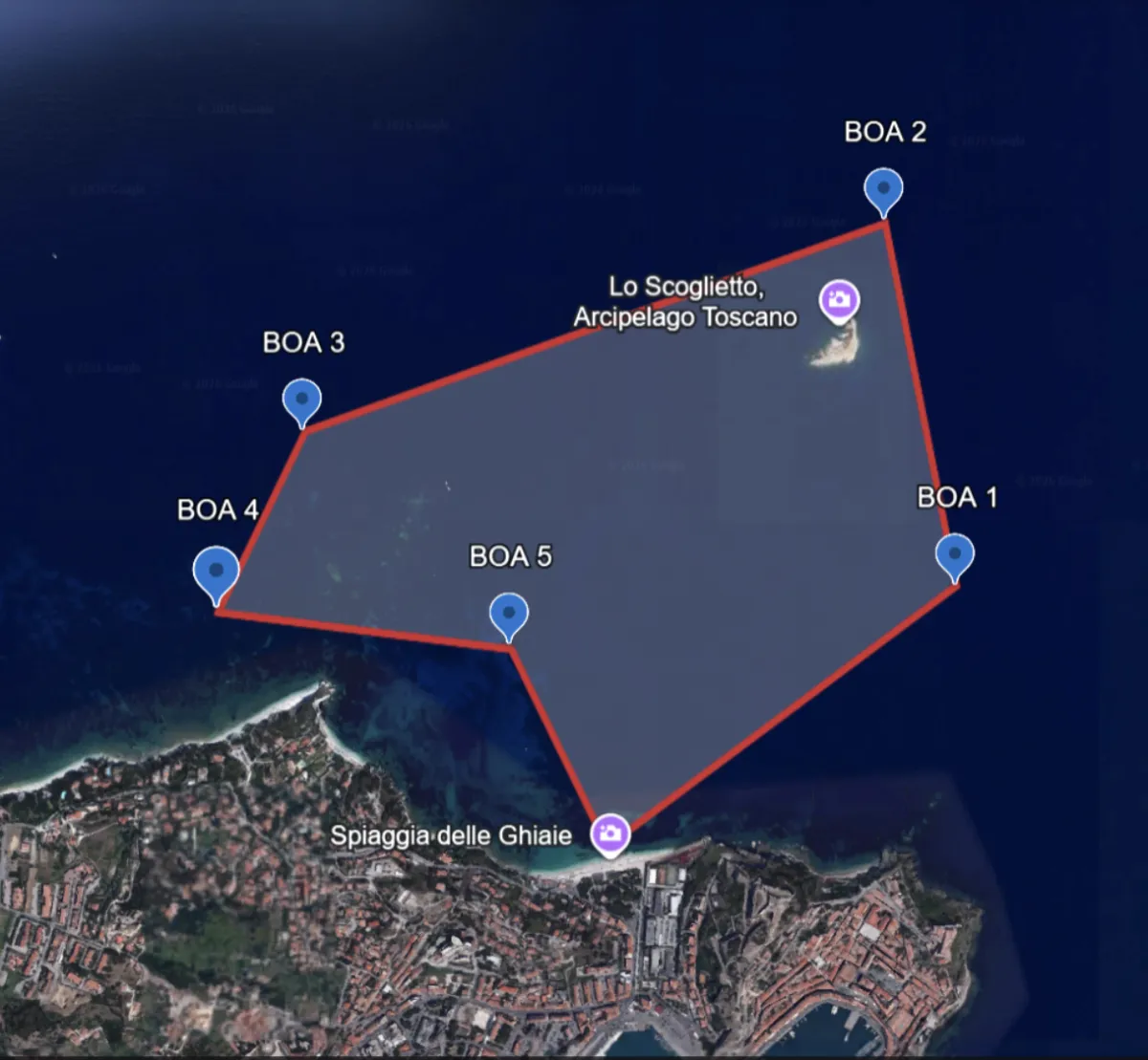 Technical Course Map for 5KM Main Event