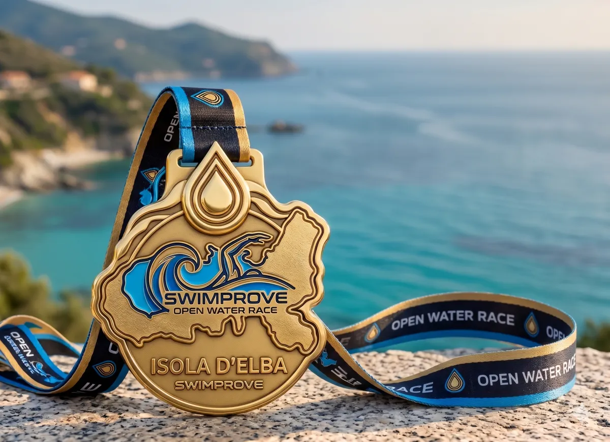 Medaglia Finisher Esclusiva Swimprove Elba