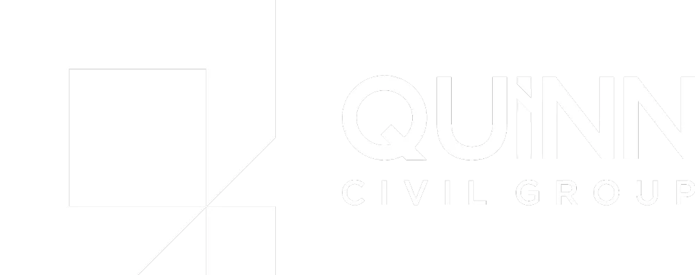 Quinn Civil Group Logo (White)