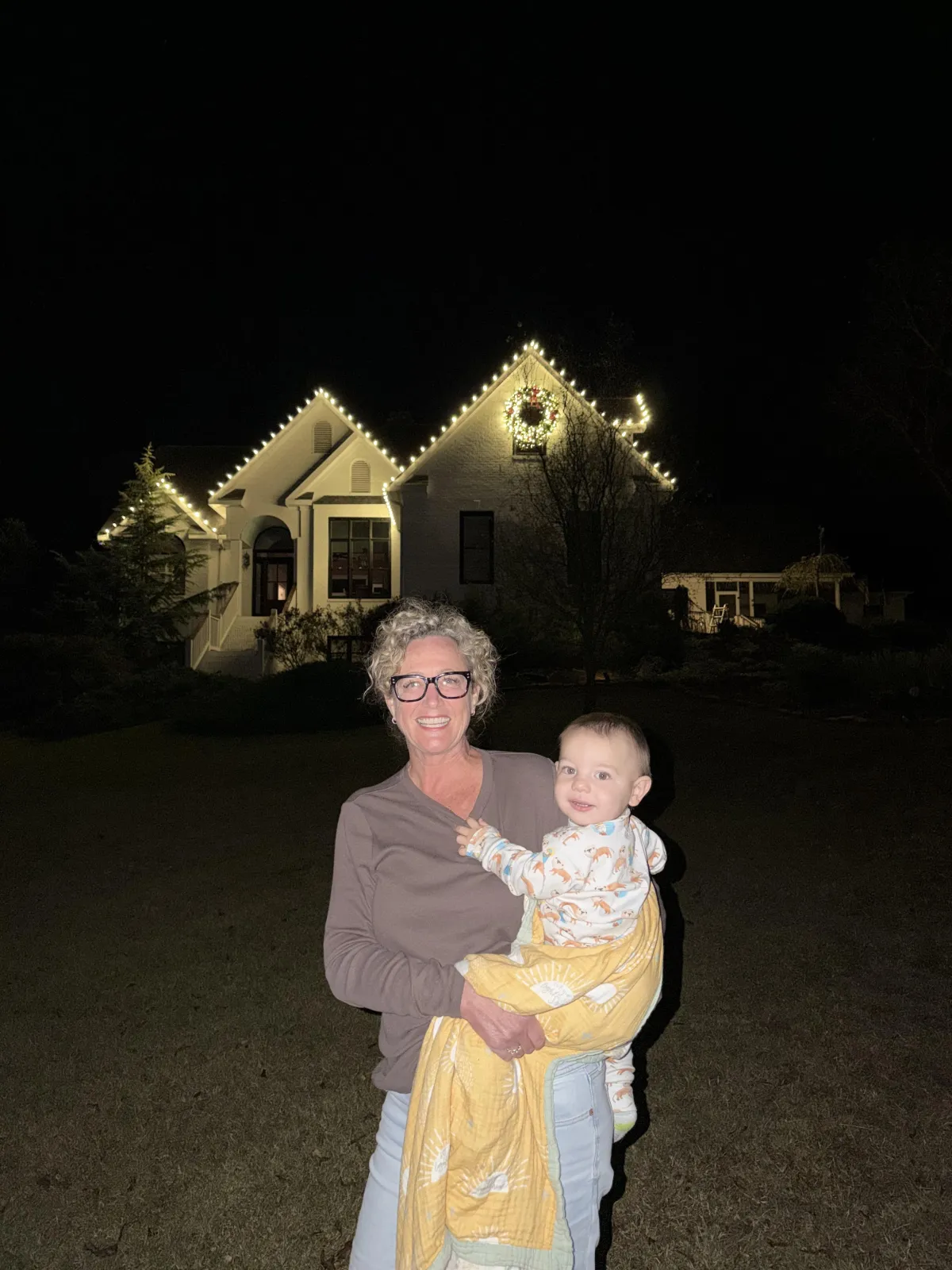 Odin Bullock, the owner of athens christmas lights.