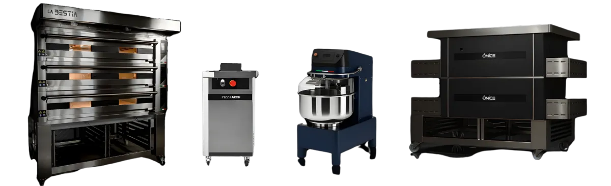 pizza ovens, pizza kitchen design, pizza equipment, commercial pizza, deck ovens, stone conveyor ovens, restaurant consulting, oven financing, Italian design, bake test demo