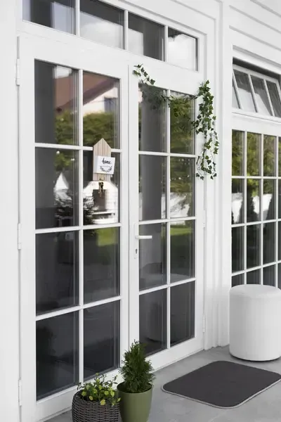 Stylish ENERGY STAR® certified windows and patio doors installed by Pure Windows on a Cincinnati home, offering enhanced energy efficiency, durability, and custom design