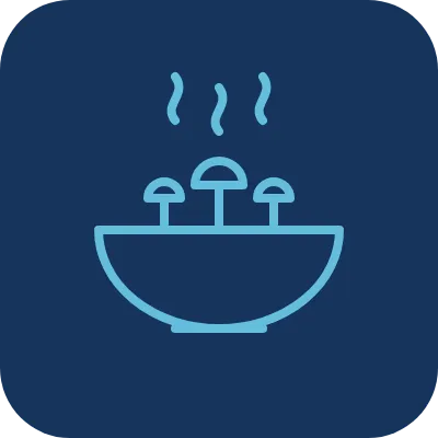 Functional mushrooms icon