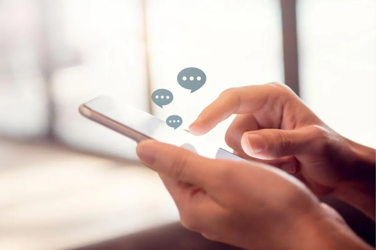 human hand holding plasma ball