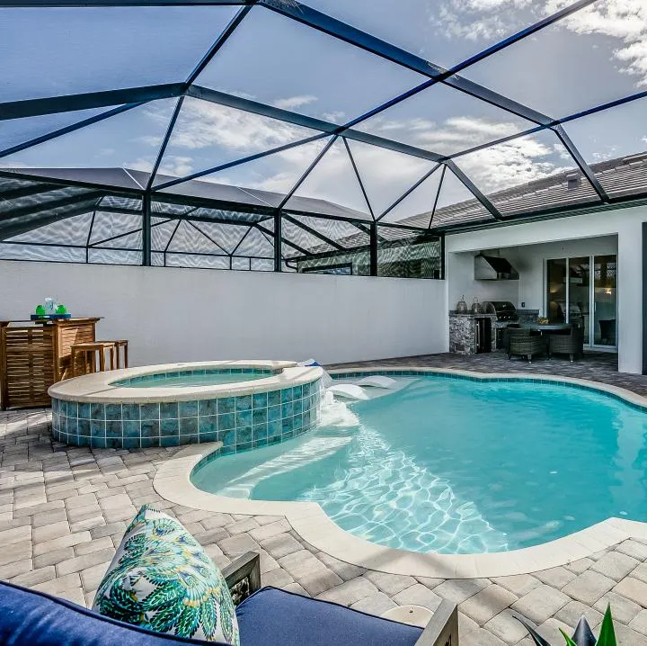 Screened Pool Area 