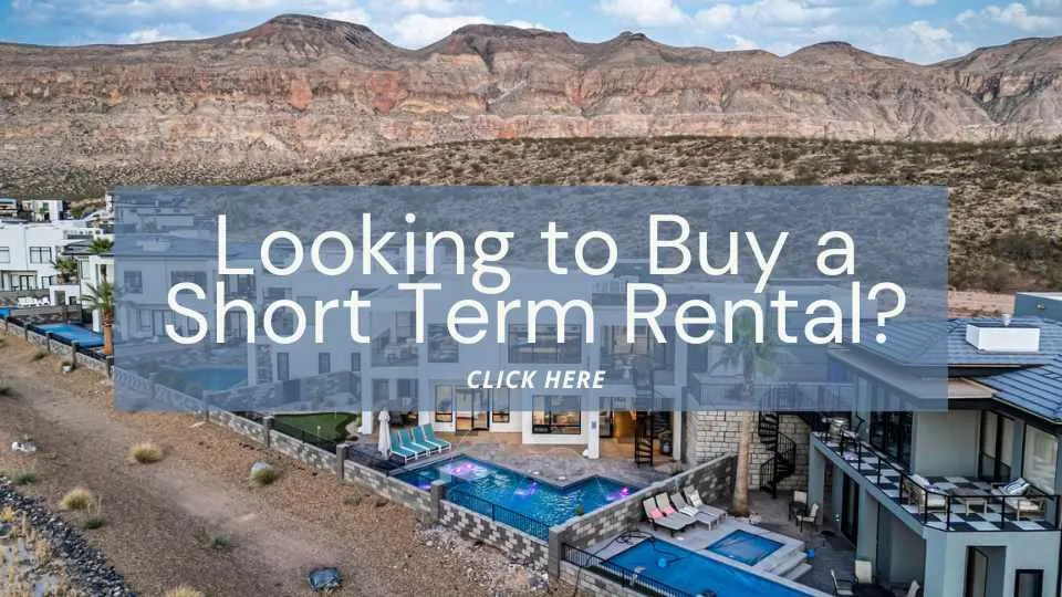 Buy a short term rental in Southern Utah