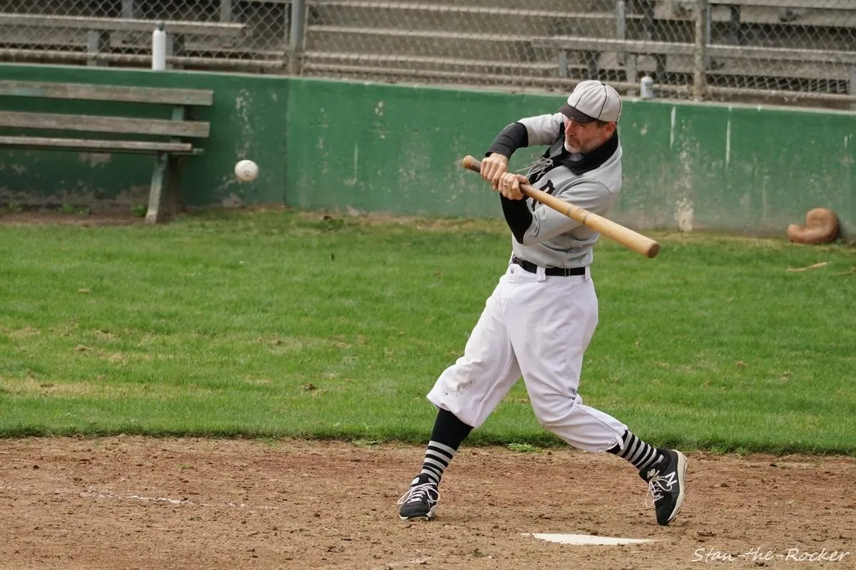 Jared Hitting a baseball