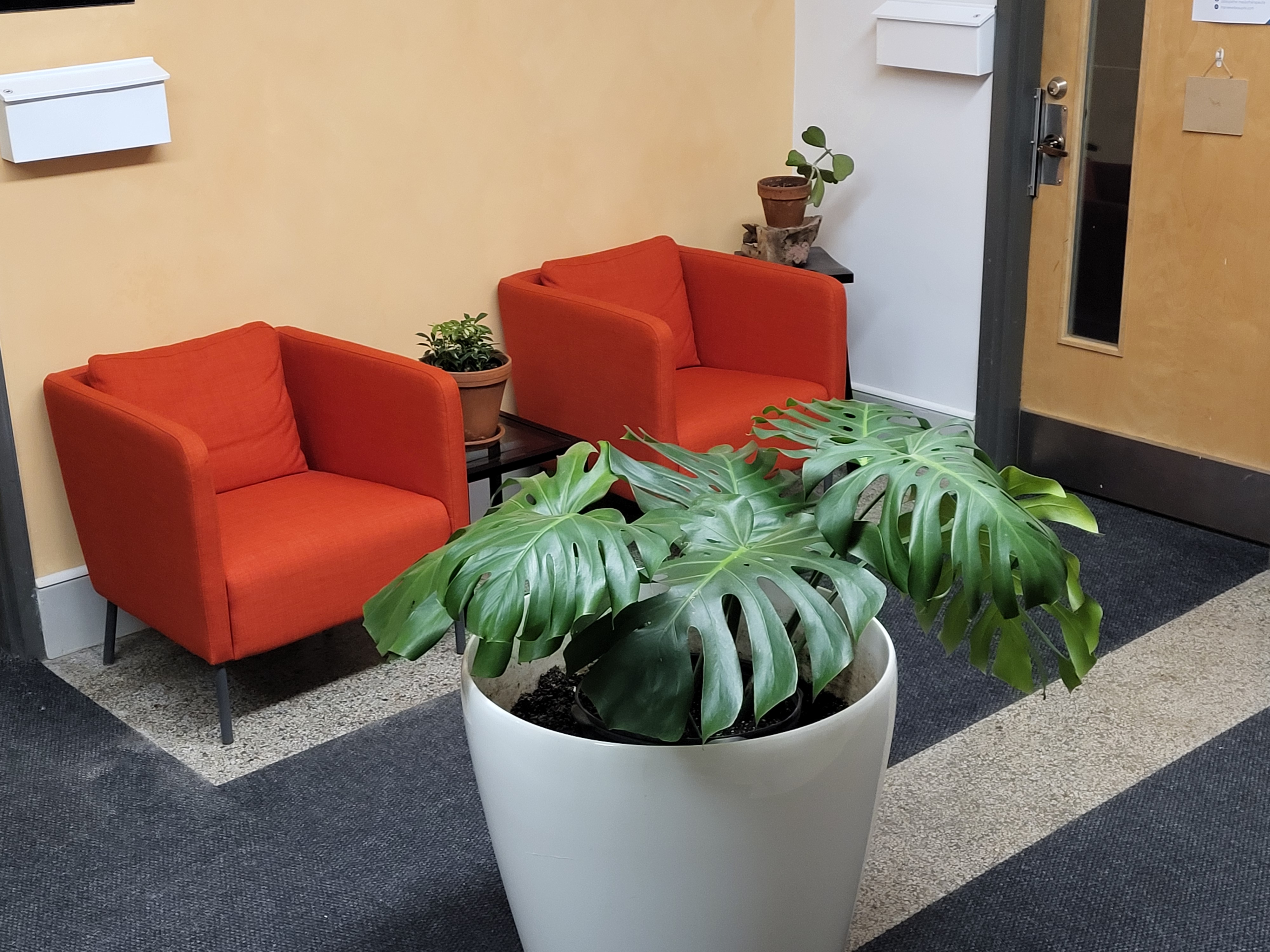 Salle d'attente du Centre Chi
