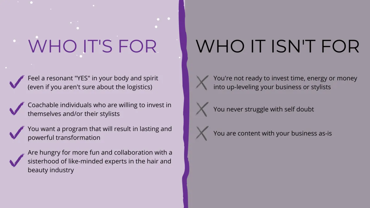 Who is the Extensionista Academy For and Who Is it not for