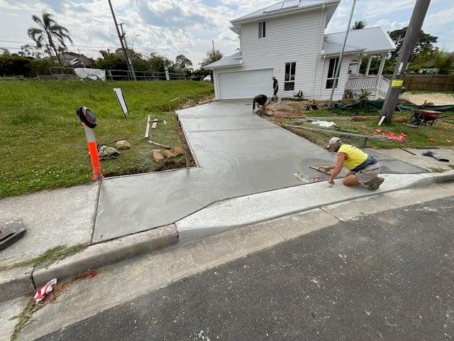 North Jersey Concrete builds and installs Driveway