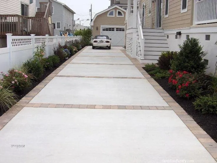 North Jersey Concrete builds and installs Driveway