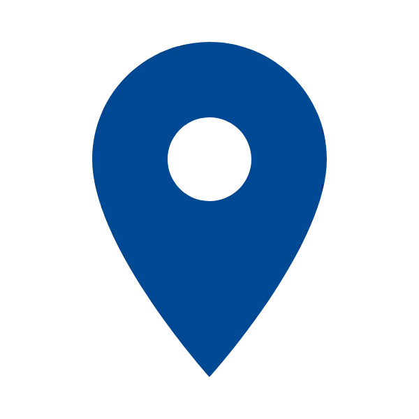 Pin location icon for regenerative health & wellness address