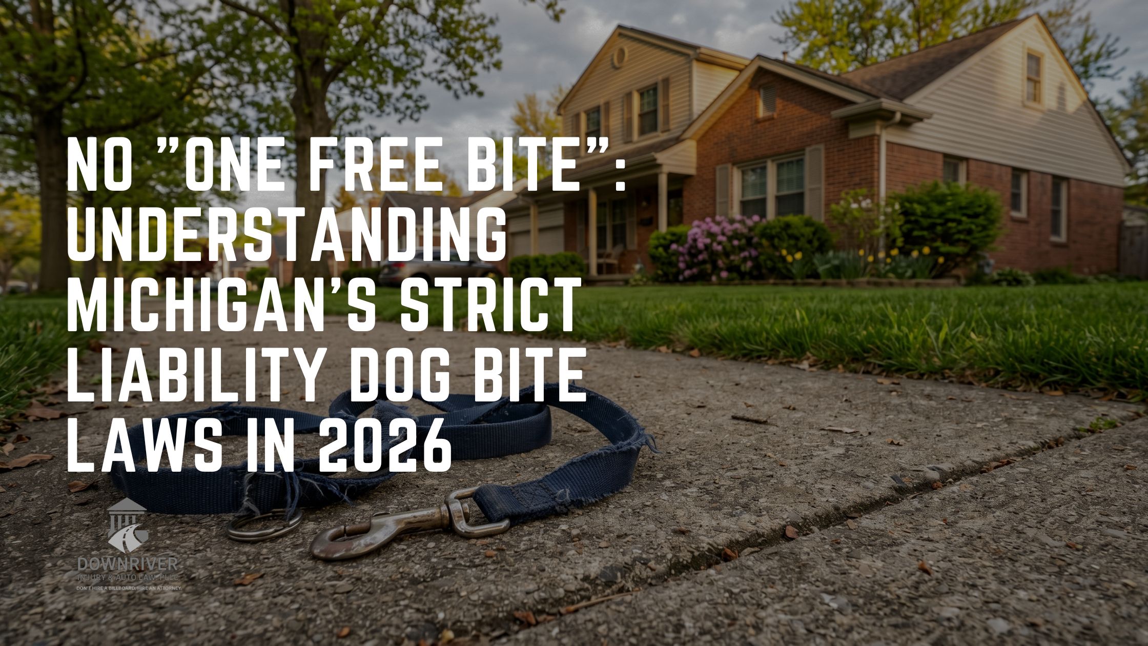 No "One Free Bite": Understanding Michigan’s Strict Liability Dog Bite Laws in 2026