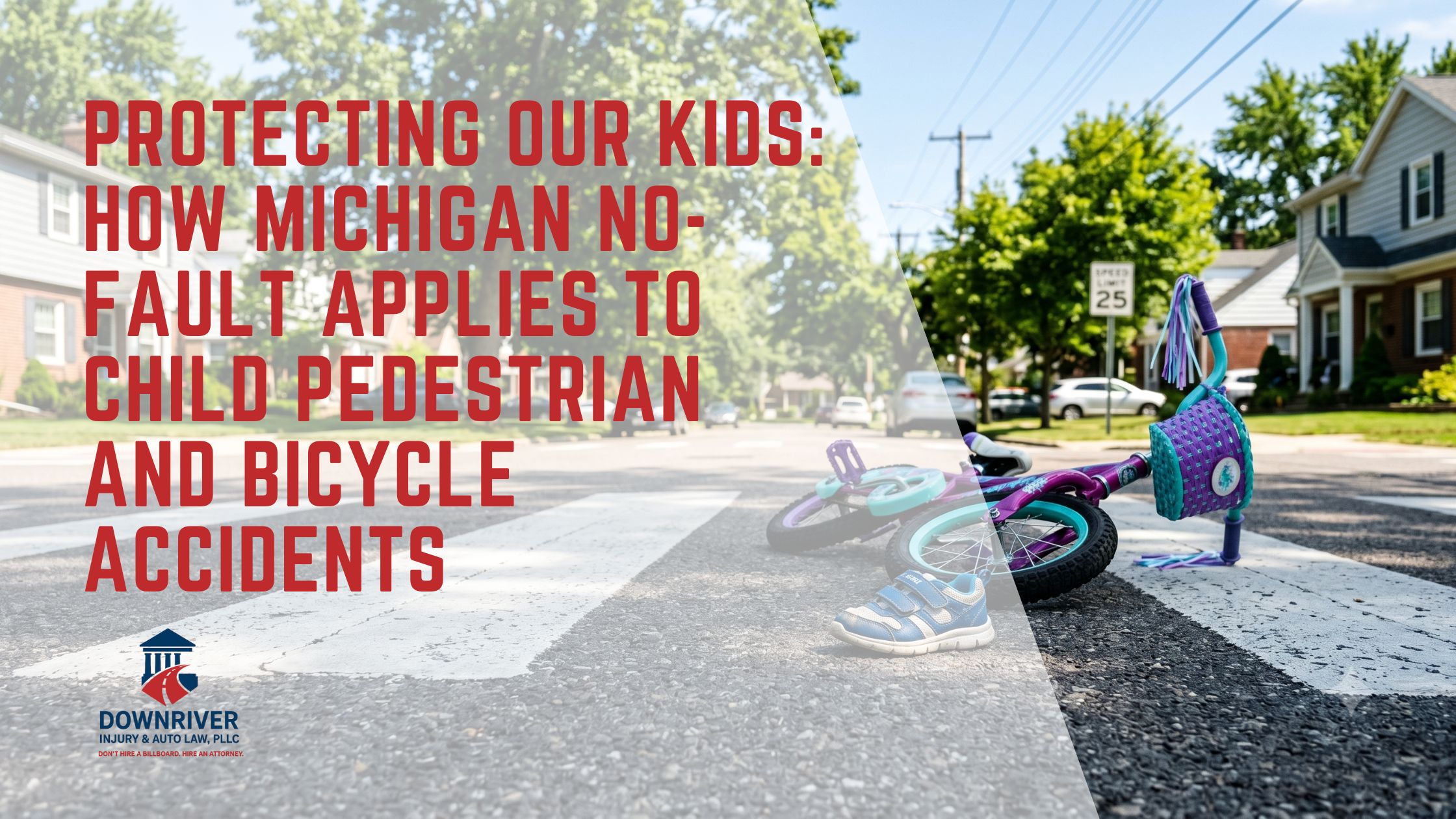 Downriver Child Pedestrian Accident Lawyer | MI No-Fault
