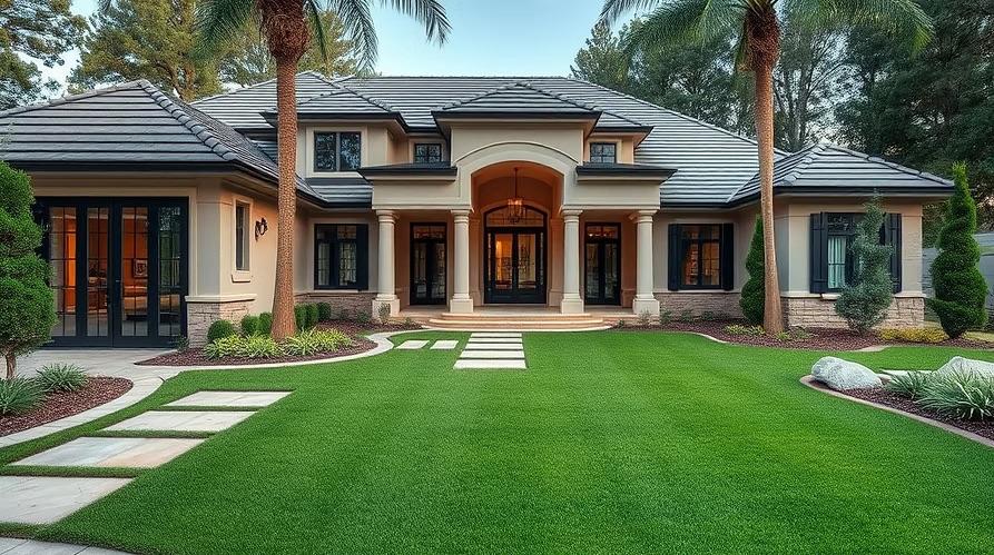 Residential turf installation in St. George Utah