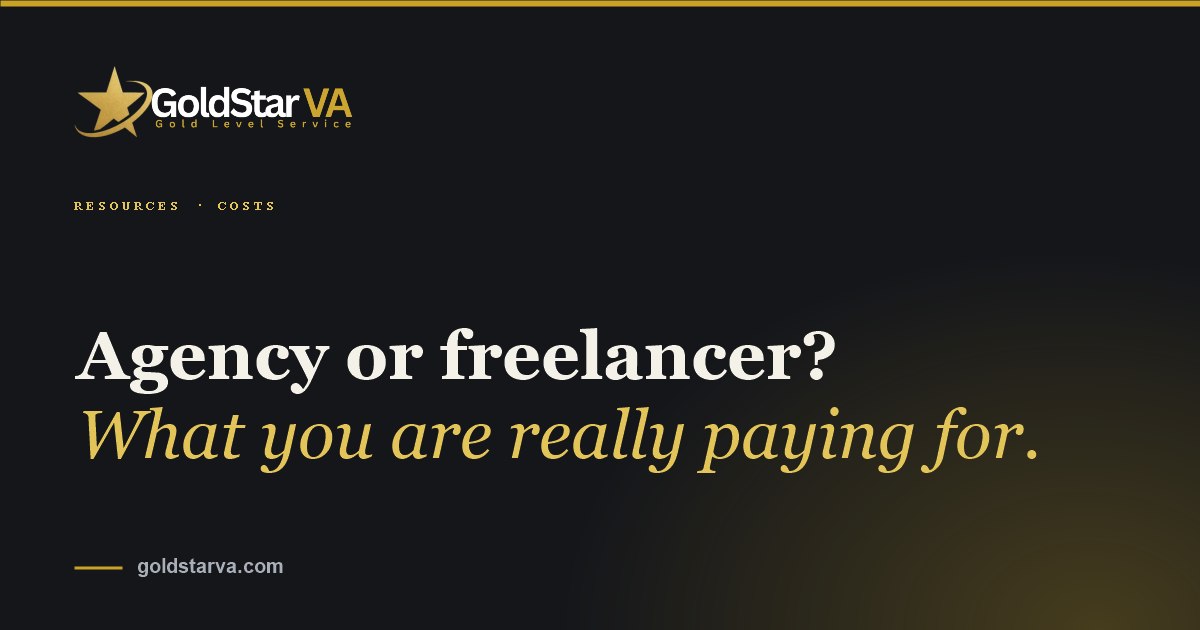 Agency or Freelancer: What You Are Actually Paying For