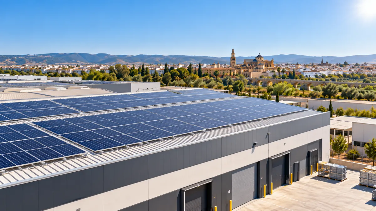 Paneles solares para empresas en Córdoba: subvenciones y alternativas de financiación