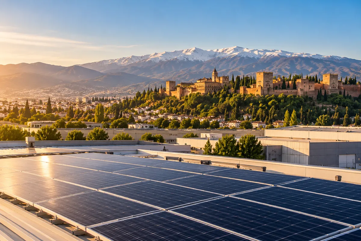 ¿Cuánto puede ahorrar una empresa con energía solar en Granada?