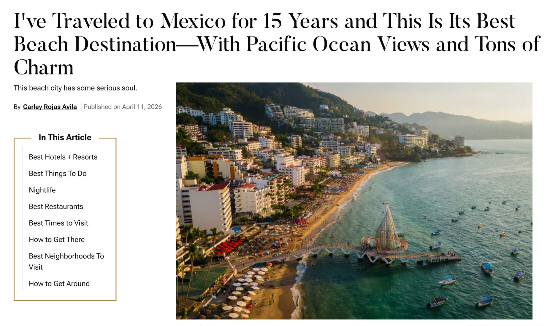 Vallarta Tequila Tastings Featured on Travel + Leisure