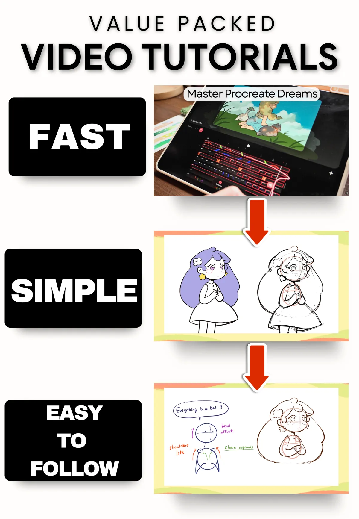 value packed animation video tutorials